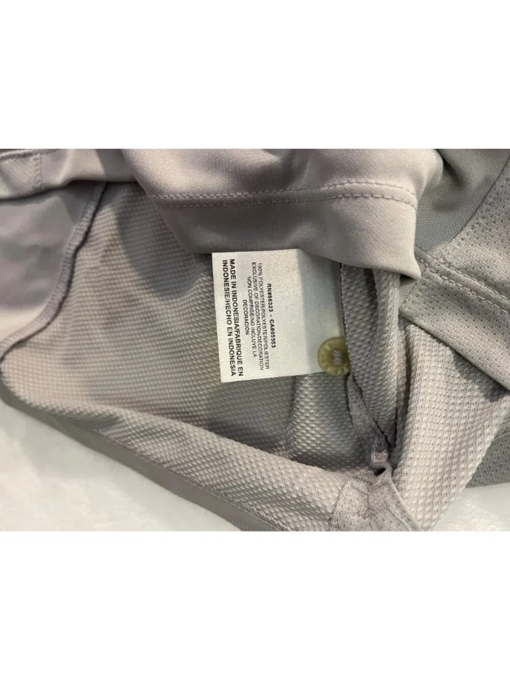 Nike Dri-Fit Ohio State Buckeyes Polo Gray SS Men's XL